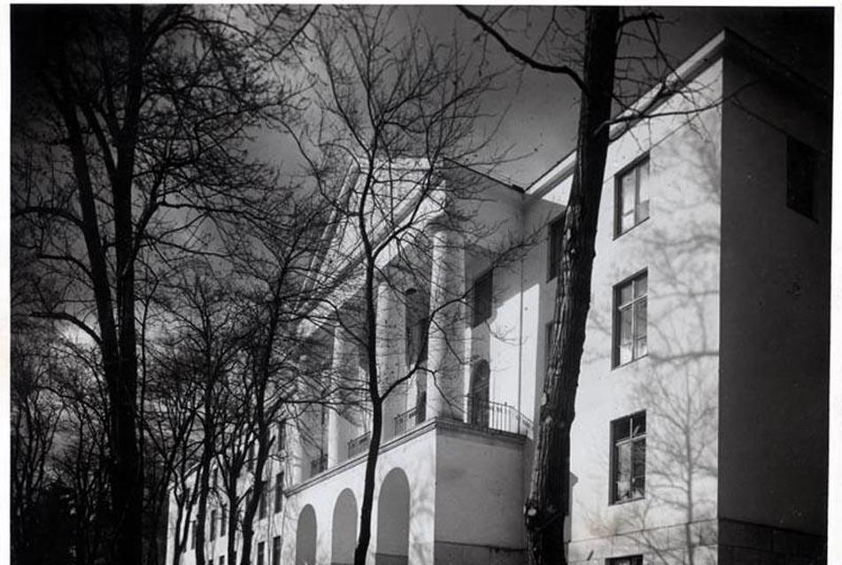 MOME (Iparművészeti Egyetem), építész: Farkasdy Zoltán; forrás: Magyar Építészeti Múzeum