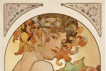 A gyümölcs, 1897 (Mucha Trust 2009, Prágai Iparművészeti Múzeum/UPM)