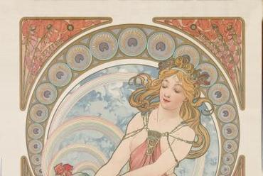 Művészetek: Festészet, 1898 (Mucha Trust 2009, Prágai Iparművészeti Múzeum/UPM)