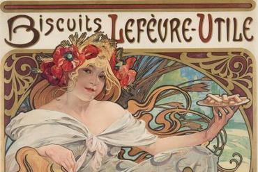 Biscuits Lefévre-Utile (Mucha Trust 2009, Prágai Iparművészeti Múzeum /UPM)