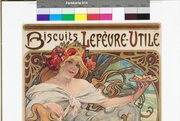 Biscuits Lefévre-Utile (Mucha Trust 2009, Prágai Iparművészeti Múzeum /UPM)