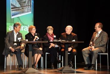 Gaëtan Siew, Ms. Louise Cox, Ms. Elisabeth Siola, Albert Dubler, Csanády Pál, fotó: vm