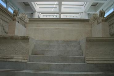 Ara Pacis, Richard Meier, fotó Ramiro Sánchez-Crespo