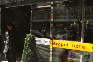 Hotel Metropol - tervező: Chalupa Architekti, fotó: perika