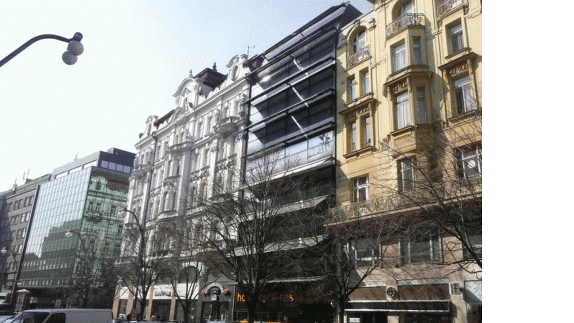 Szűk keresztmetszet — Hotel Metropol, Prága