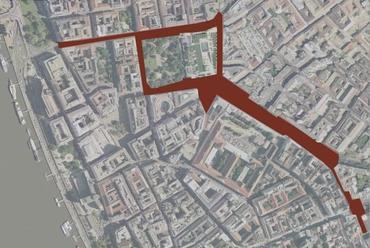 1. ábra: A tervezési terület lehatárolása