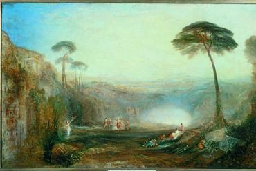 Turner: Az aranyág 1834 Olaj, vászon 104 x163 cm Tate, London