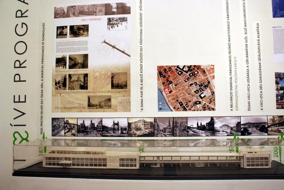 a FUGA - nyitás előtt / a Budapest Szíve kiállítás részlete