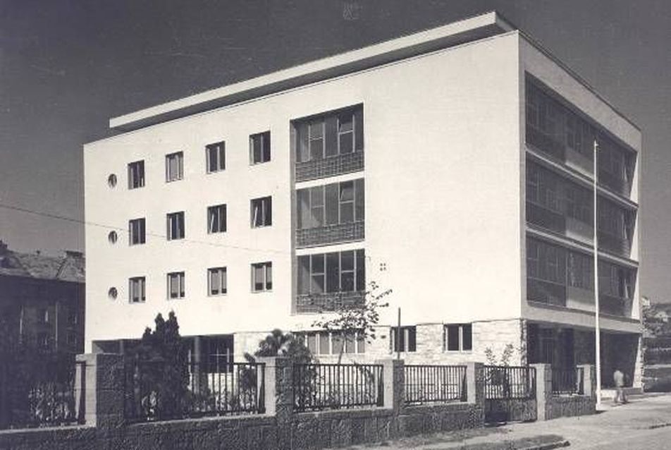 Budapest XI. Zsombolyai út 7. diákkollégium, 1949.