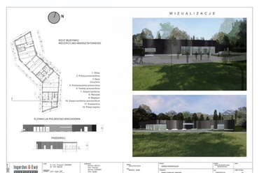 Garden of Experience, Krakkó, a később építendő pavilonok tervei - Ingarden &amp; Ewy Architekci