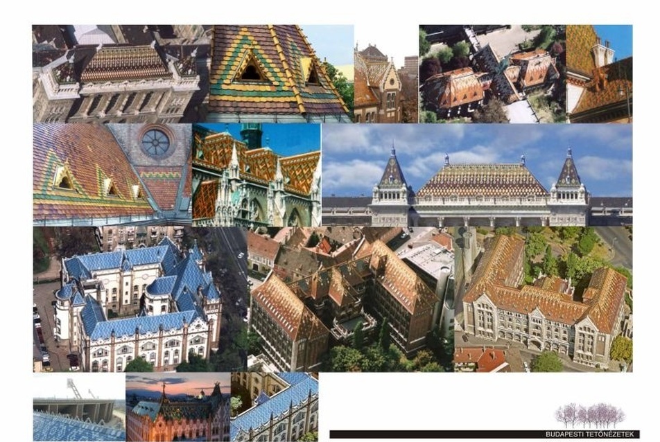 Budapesti tetőnézetek