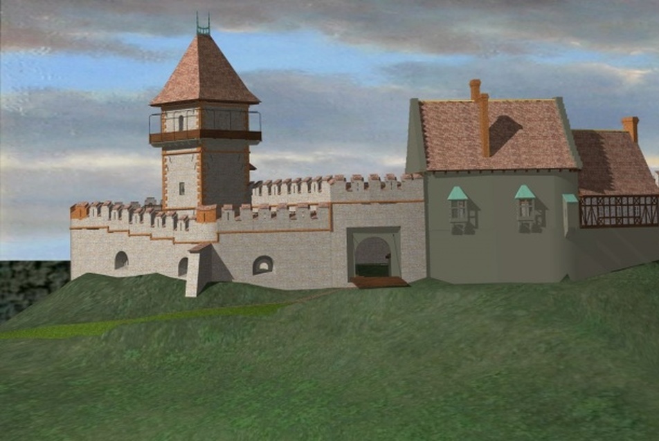 Virtuálisan született újjá a solymári vár