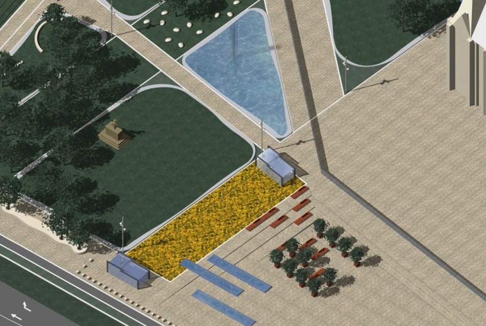 Kossuth tér rendezése, pályázat - építészet:  S-Tér Kft.