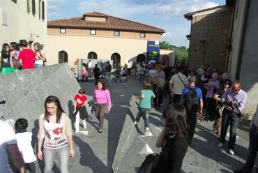 A Piazza dei Guidi Vinciben - fotó: Bardóczi Sándor