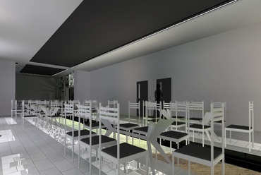 Lloyd  irodaház felújítás, bővítés – étterem tervek. Forrás: RAS Építész   Kft.