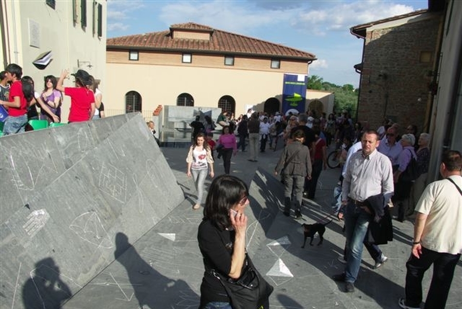 A Piazza dei Guidi Vinciben - fotó: Bardóczi Sándor