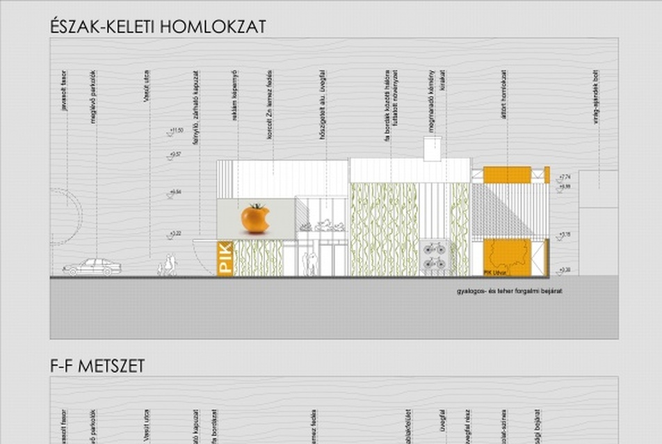 Pestszentimrei Közösségi Ház. Vezető tervezők: Pirayesh Arash, Joan Castellvi Bosch, Schrammel Zoltán, Borsos Tibor