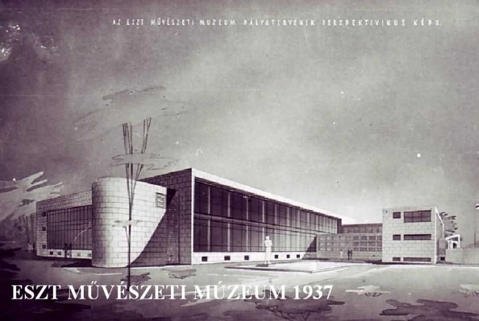 Észt Művészeti Múzeum pályaterve 1937