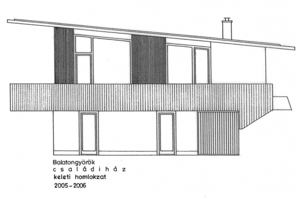 Villa-lak Balatongyörökön - építészet: Tomay Tamás