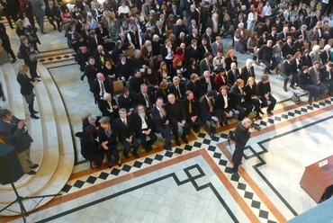 Ybl-díj 2011 - átadás előtt, fotó: perika