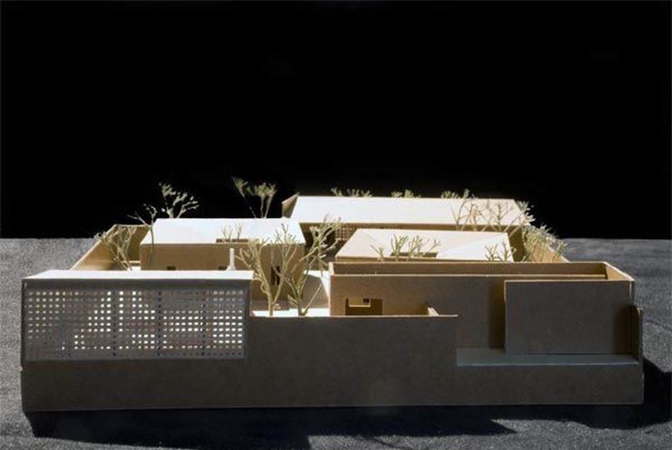 TunaHaki árvaház modell - Hollmén Reuter Sandman Architects, fotó: Stefan Bremer