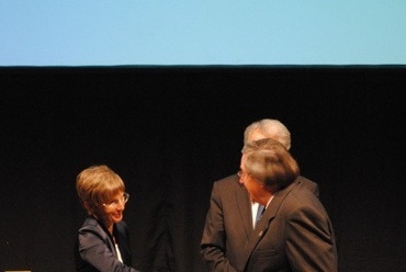 A Schönvisner István-díjban részesült dr. Müller Róbert - fotó: Garai Péter