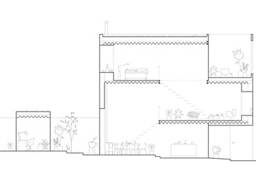 Townhouse, Landskrona, metszet - Johan Oscarson, Jonas Elding