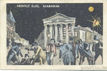 Hazafelé éjjel Szabadkán