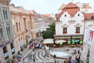 Vidd a kulcsot! - Pécs, Színház tér, fotó: Danyi Balázs