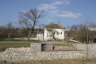A templomkert valós képe a fejlesztés után