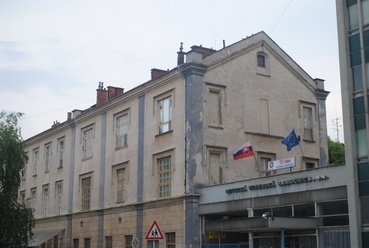 A katonai kórház egyik oldalszárnya, fotó: Garai Péter
