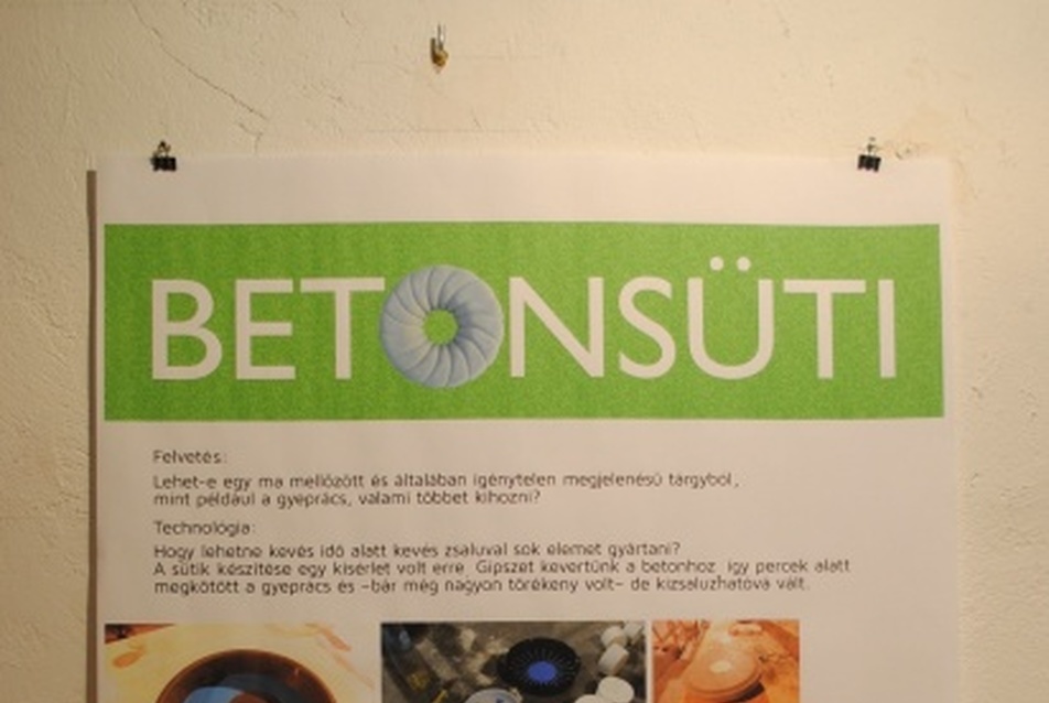 Betonsüti tabló - Bessenyei Krisztina, Kiss András, Máthé Dóra, Vígh Ágnes, fotó: Garai Péter