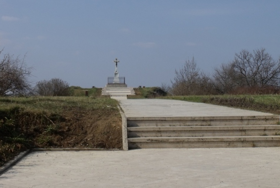 A Szent Benedek hegyi sétány kialakításának képe a valóságban