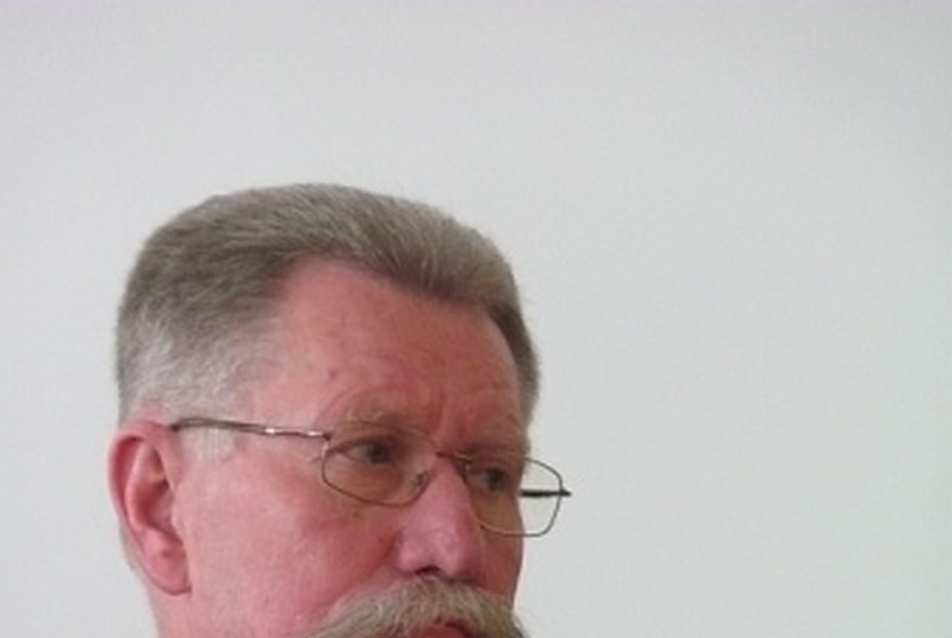 Balázs Mihály habilitációs előadása és kiállítása, BME, 2011. február 17. - Turányi Gábor, fotó: perika