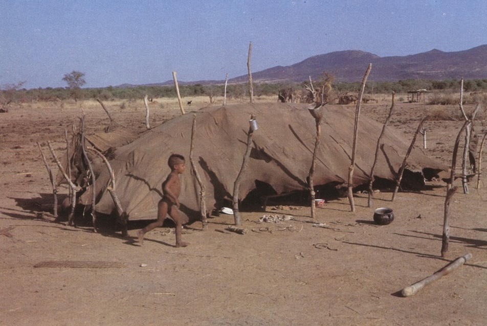 5. kép Tuareg tábor a sivatagban, Colin Duly:Demeures de l’homme