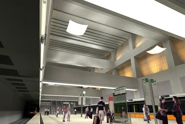 Szerkezetkész állapotban a négyes metró állomásai III.