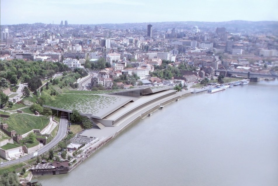 Beton Hala Waterfront Centre - Dejan Miljković, Jovan Mitrovic és Aleksandar Rodić