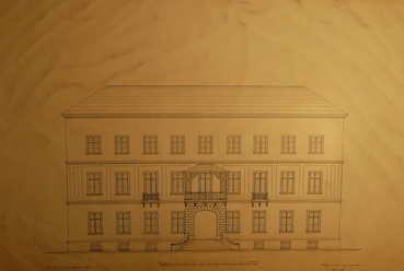 Kastélyátalakítási tervek, homlokzat