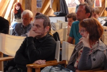 Mario Kuibus, Antonio Petrov és Simon Mariann, fotó: epiteszforum.hu