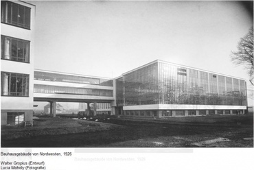Bauhaus központi épület korabeli képe