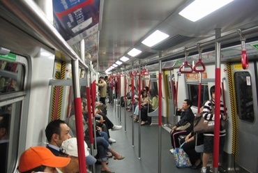 Hongkong. Metró  - fotó: Bérces  László