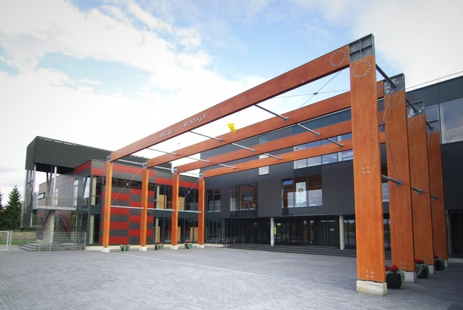 Primary school in Balsiai - építész tervező: Sigitas Kuncevičius