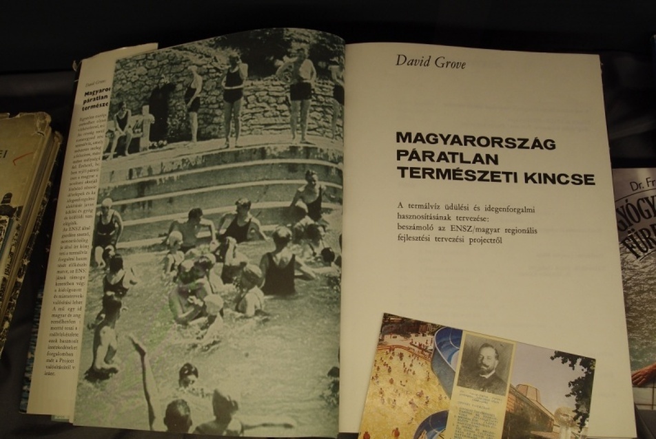 részlet  a Budapest Gyógyfürdői Zrt. Királyfürdő  kiállításából