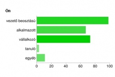 ábra 5. A kutatásban résztvevők megoszlása munkakör szerint