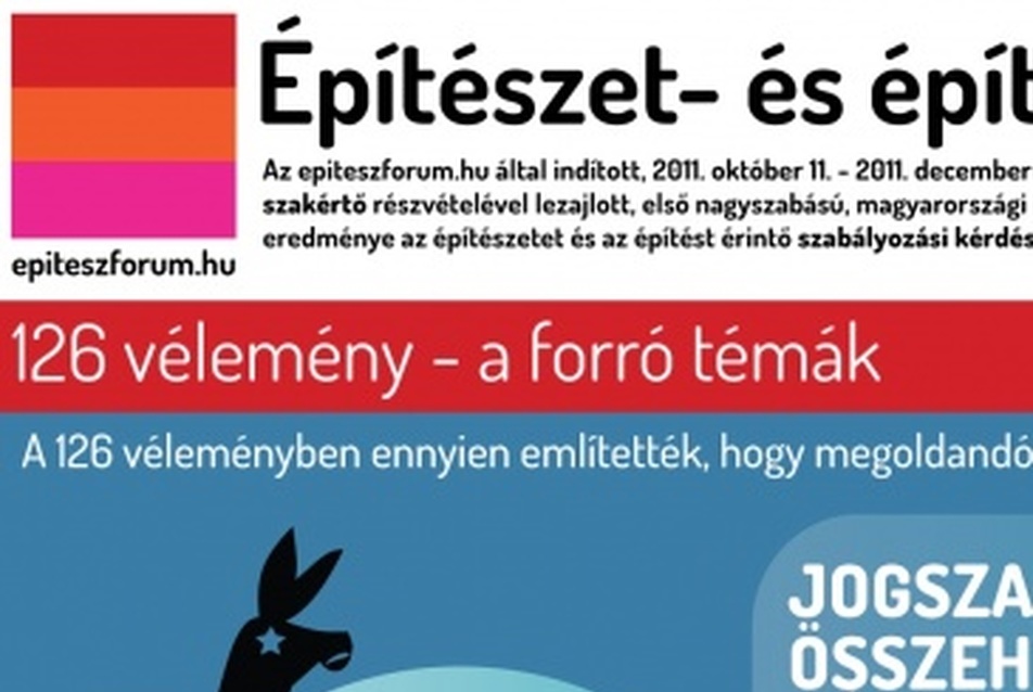 Építészet- és építésügy kutatási eredmények: ami kimaradt a kérdőívből