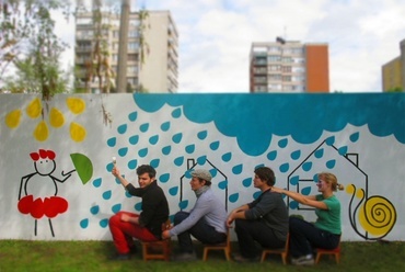 Gödöllő, bölcsőde falfestés - NNNN.arquitectos