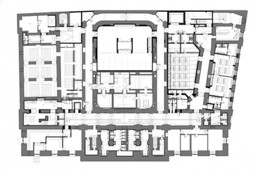 Zeneakadémia - Tervezett pincei alaprajz