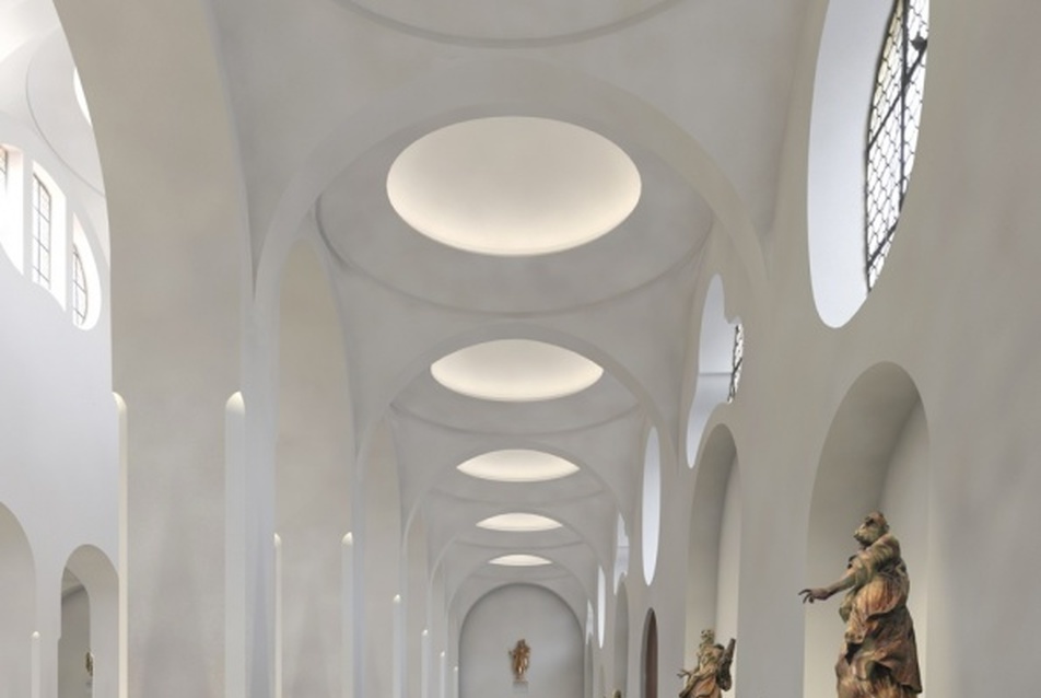 Az augsburgi St. Moritz Kirche átalakítása - tervező: John Pawson