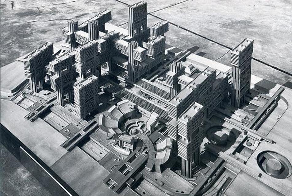 Kenzo Tange, 1963-as Tsukiji kerület újjáépítési terve
