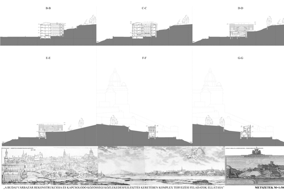 A budai Várbazár rekonstrukciója - a Várkert Konzorcium pályázati terve